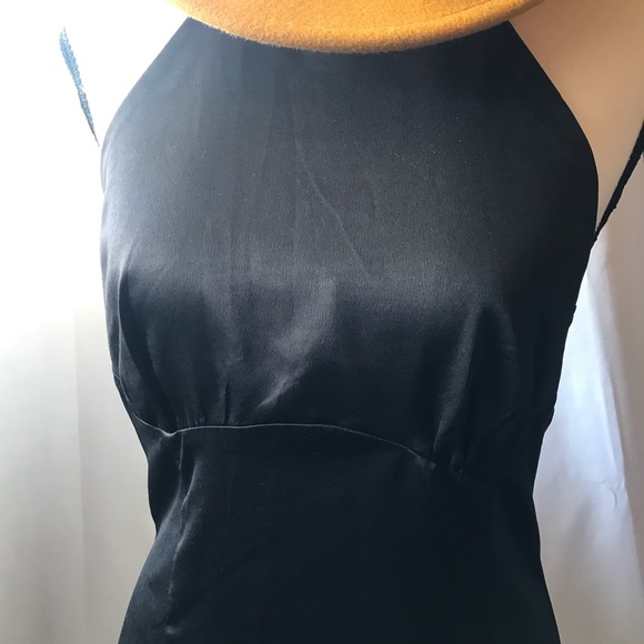 🖤1 LEFT🖤 Black halter slip dress! - Picture 8 of 13